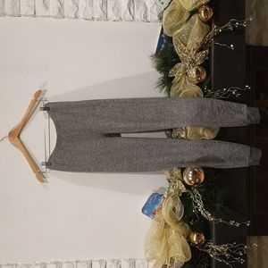 Roots cozy fleece leggings, size small, and grey.